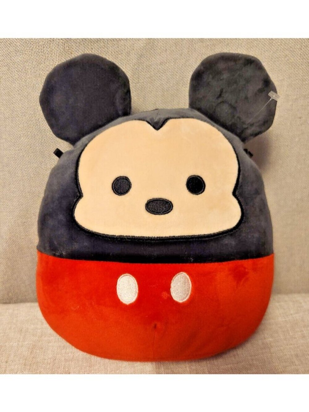 Squishmallow Disney Mickey Mouse 10" inch Stuffed Animal Plush Kellytoy USED
